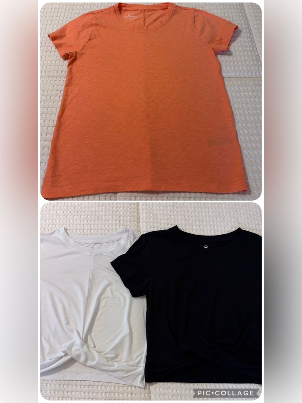 Women’s Tee Bundle – Lou & Grey +  Factory – Size Small – Neutral + Color
